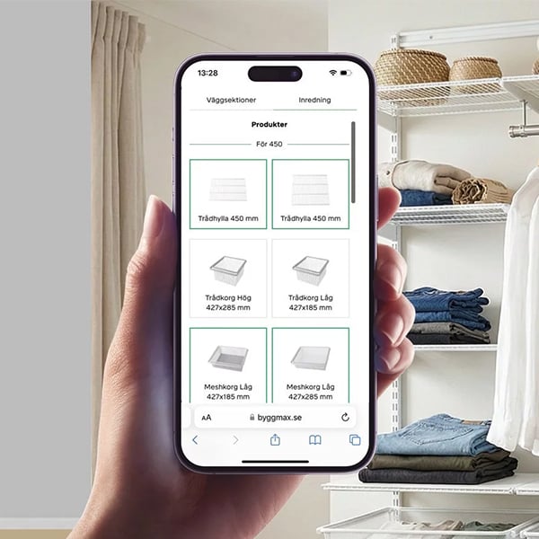 Planera och bygg ditt hyllsystem