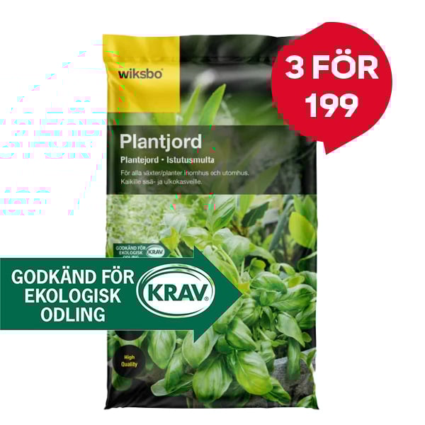 Planteringsjord 50 liter Wiksbo