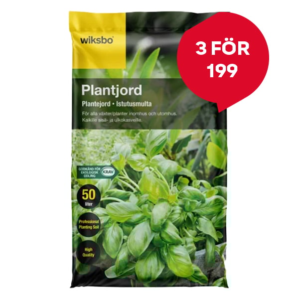 Planteringsjord 50 liter Wiksbo