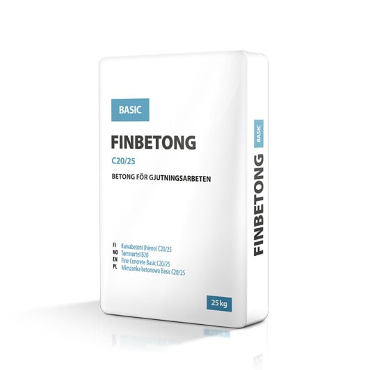 Finbetong Basic 25kg C20/25