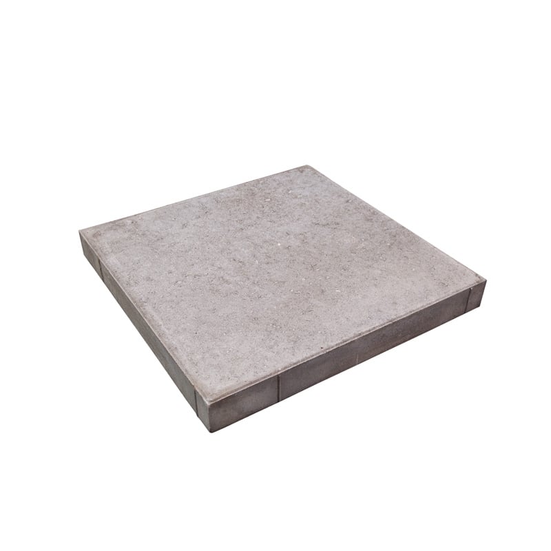 Marksten Hel Grå 350x350x50 Mm Slät Platta