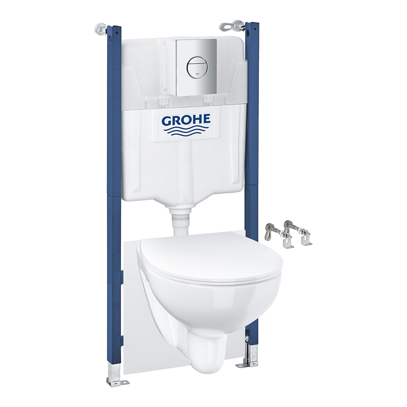 Grohe Wc-paket Solido 5in1  Inkl Cictern Och Soft Close Sits
