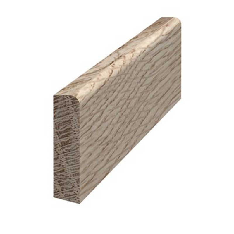 Smyglist 8x43, Klarlackad Ek
