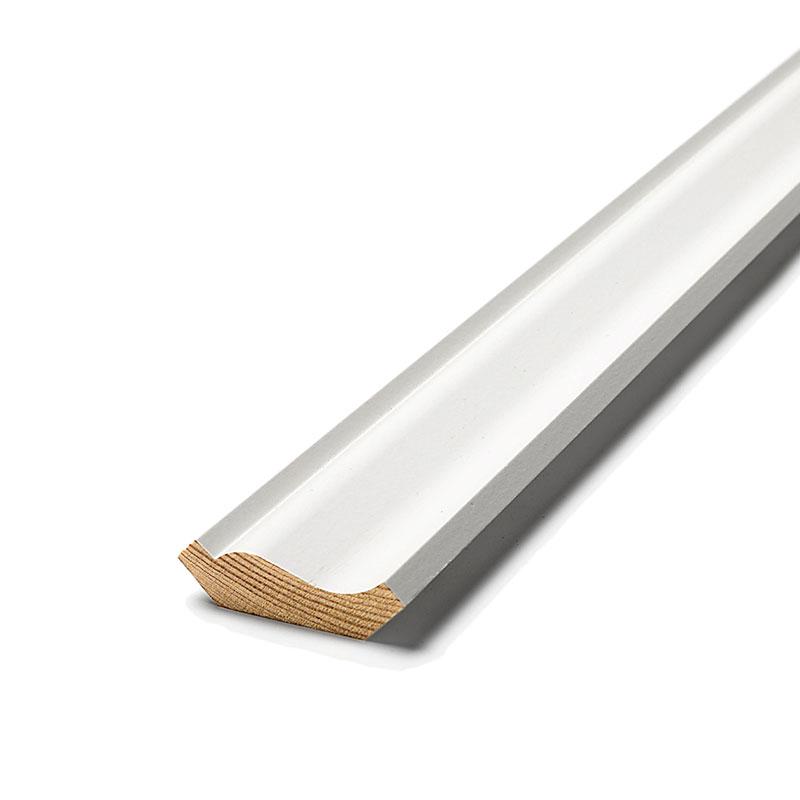 Taklist Allmoge Vitmålad Furu 15x56mm, S0502y