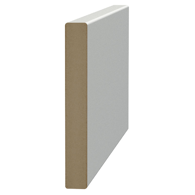 Dörromfattning Mdf 16x120x2400/2440 Mm 16x120x2400/2440, Vit S0502-y