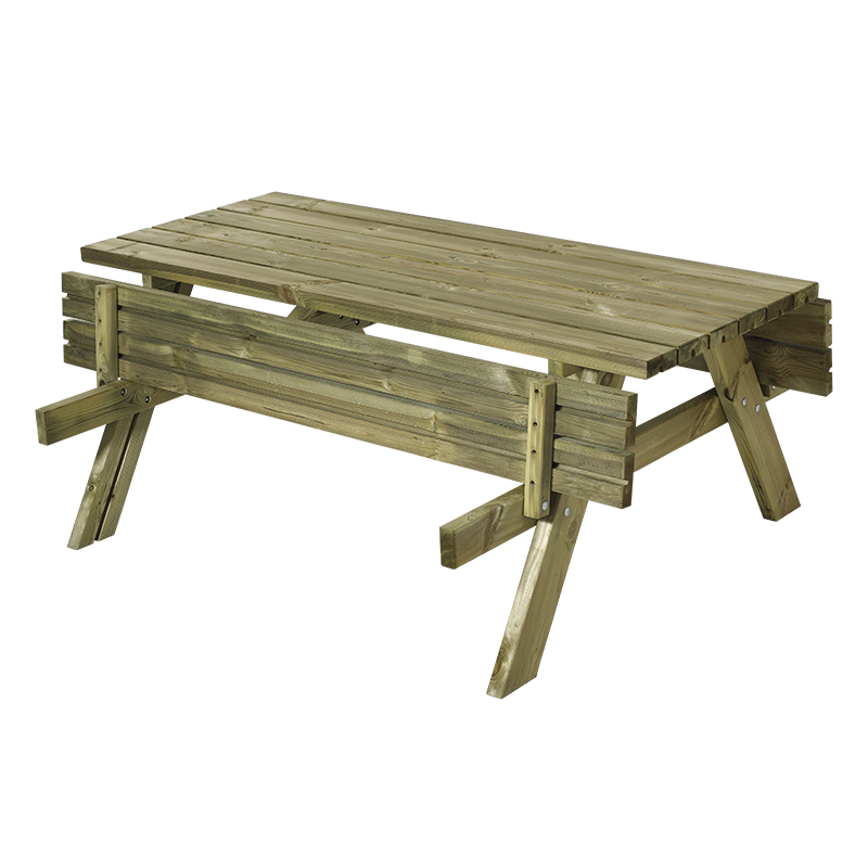Plus Trädgårdsmöbel Bänkset Tryckimpregnerad, 177cm