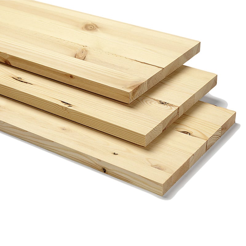Fixboard Hyllplan I Furu Stavlimmad, 18x200x1000mm