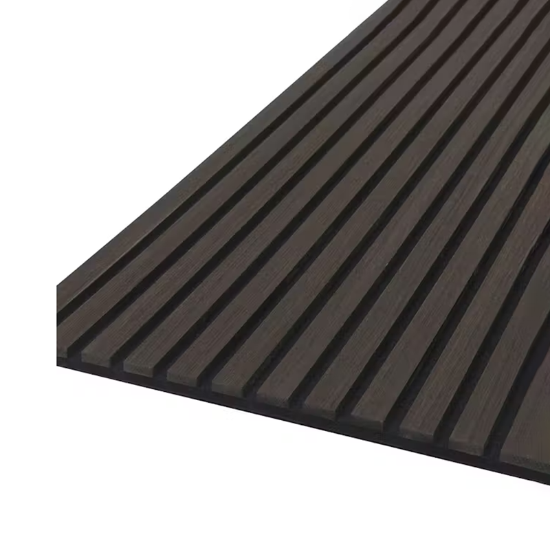 Fibrotech Akustikpanel Quanti Smoked Oak 18x520x2440 Mm, Mdf Fanér