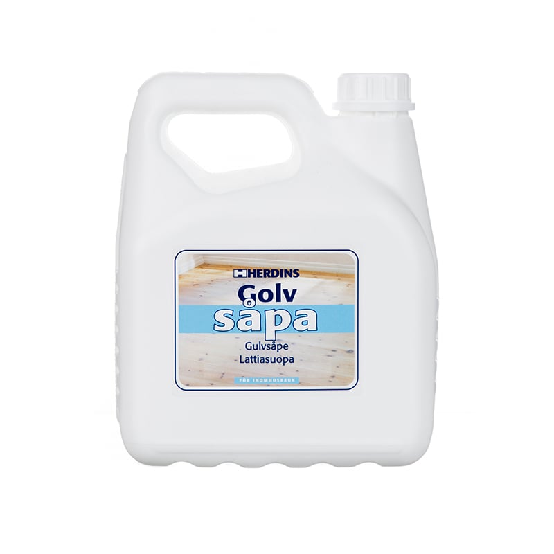 Herdins Golvsåpa  Vitpigmenterad, 3l