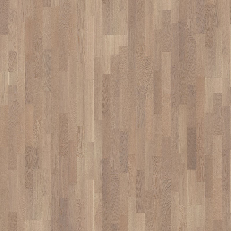 Kährs Parkettgolv Ek 3-stav Vitlackad Select 13mm  13x188x2266 Mm, Klickgolv 5g, Mattlack, 3,41 M2/pkt
