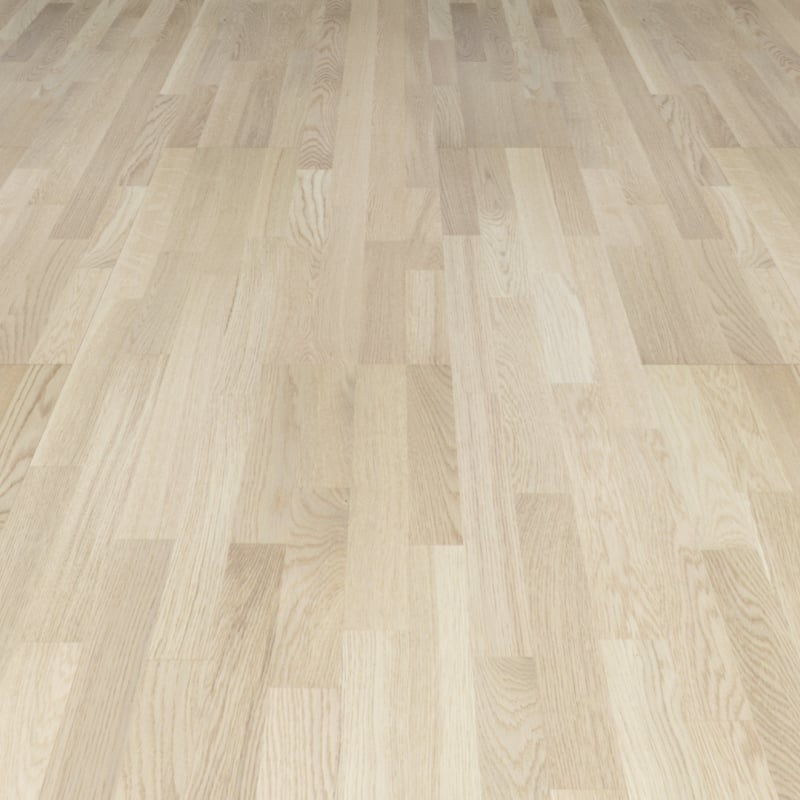 Barlinek Parkettgolv Ek 4-stav Vitlackad 14mm  Klickgolv Barclick, Vitlackad, 14x207x2200 Mm, 3,18 M2/pkt