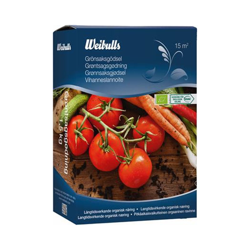 Weibulls Grönsaksgödsel 1,5 Kg Krav  1,5kg