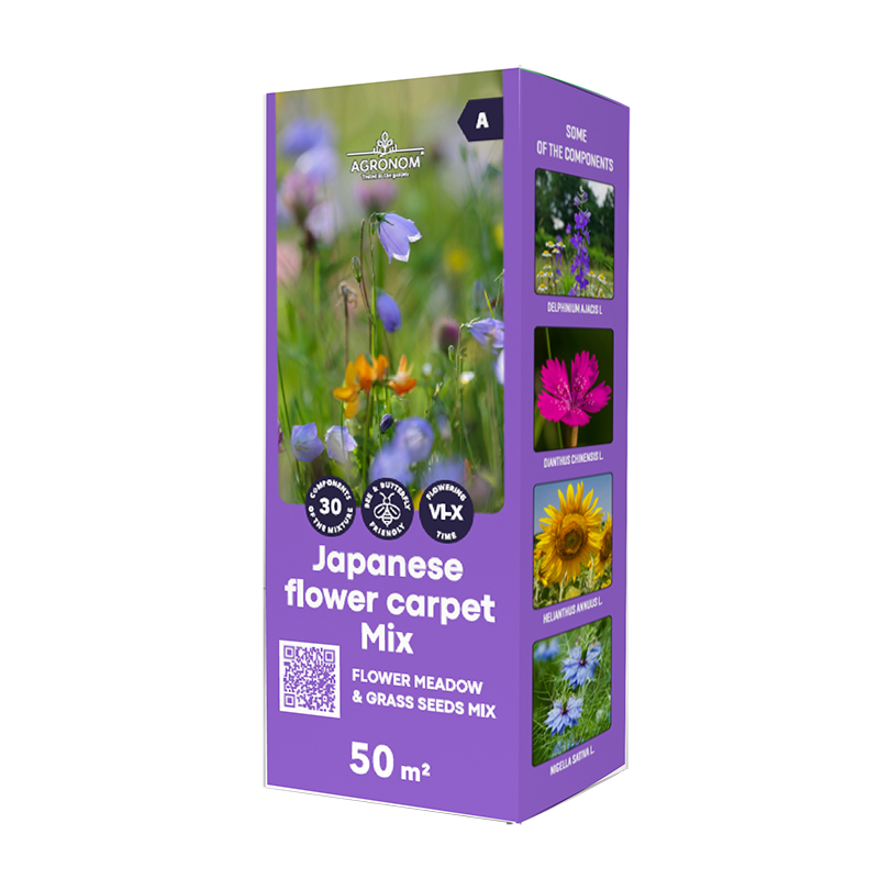 Äng- & Gräsfrön Japansk Blommatta 0,5kg