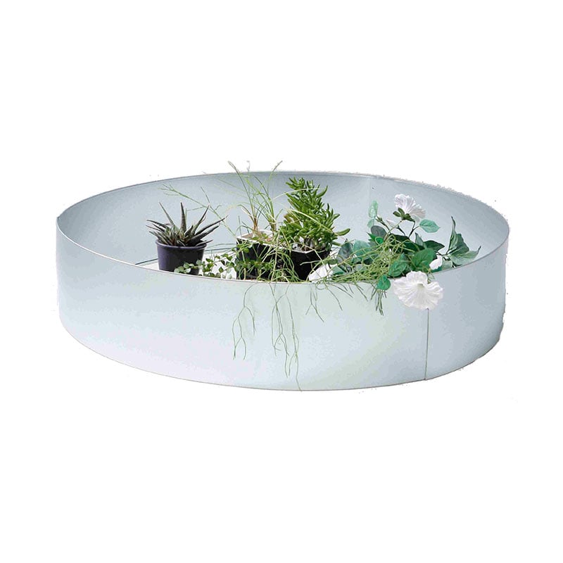 Odlingskrage Rund Zink, 60 Cm