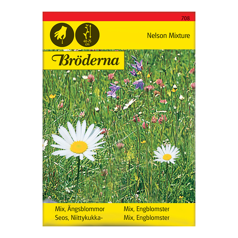 Nelson Garden Fröpåse Mix Ängsblommor
