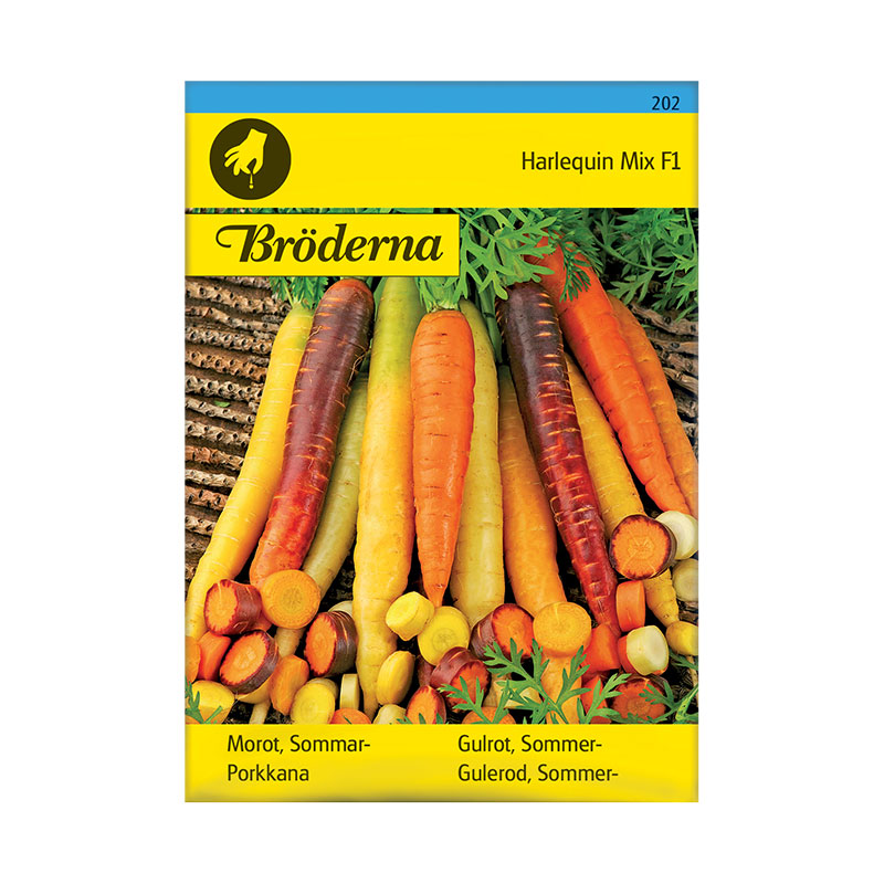 Fröpåse Morot, Sommar-, Harlequin Mix F1