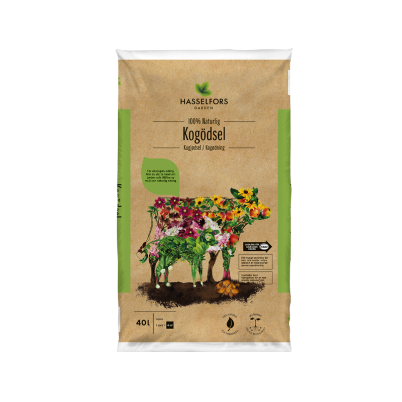 Hasselfors Garden Kogödsel 40l Hasselfors 40 Liter