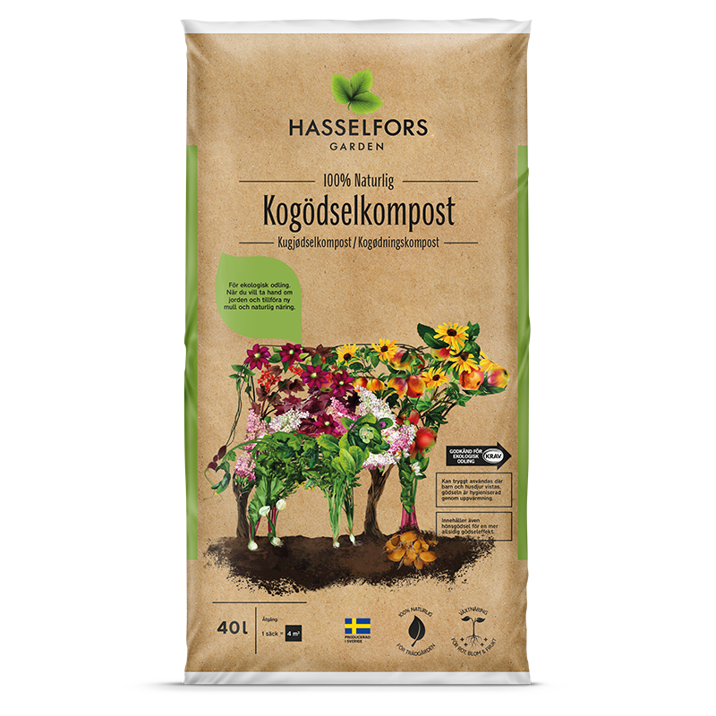 Hasselfors Garden Kogödselkompost 40l Hasselfors 40 Liter