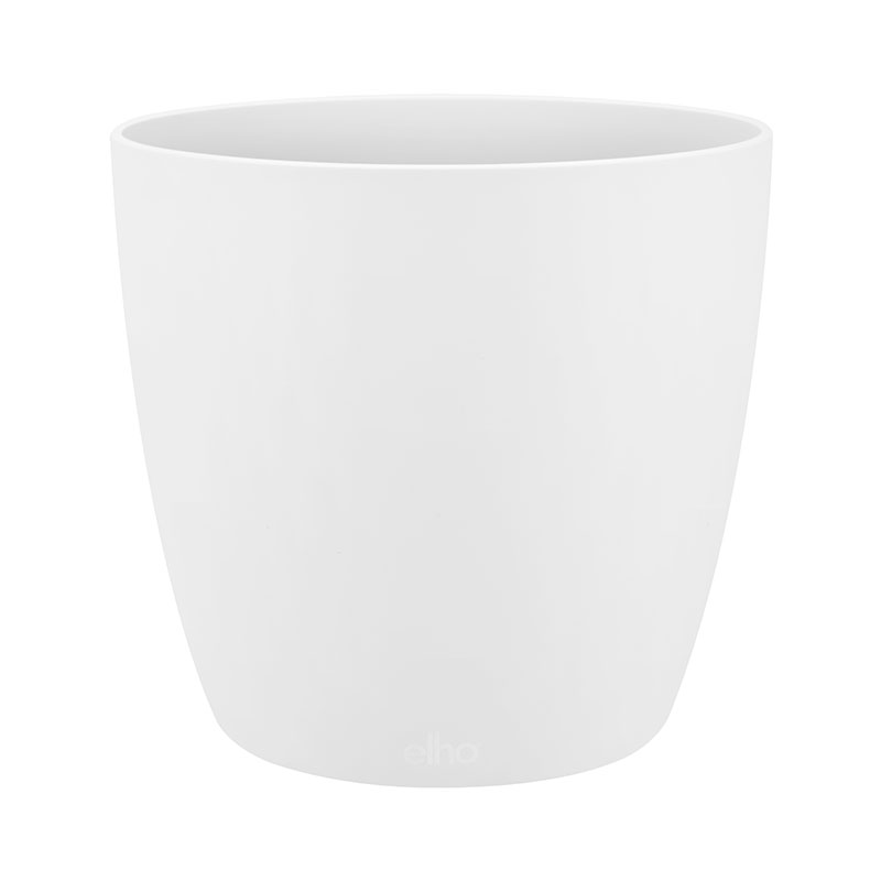 Elho Kruka Bryssel Rund 30 Cm, Vit