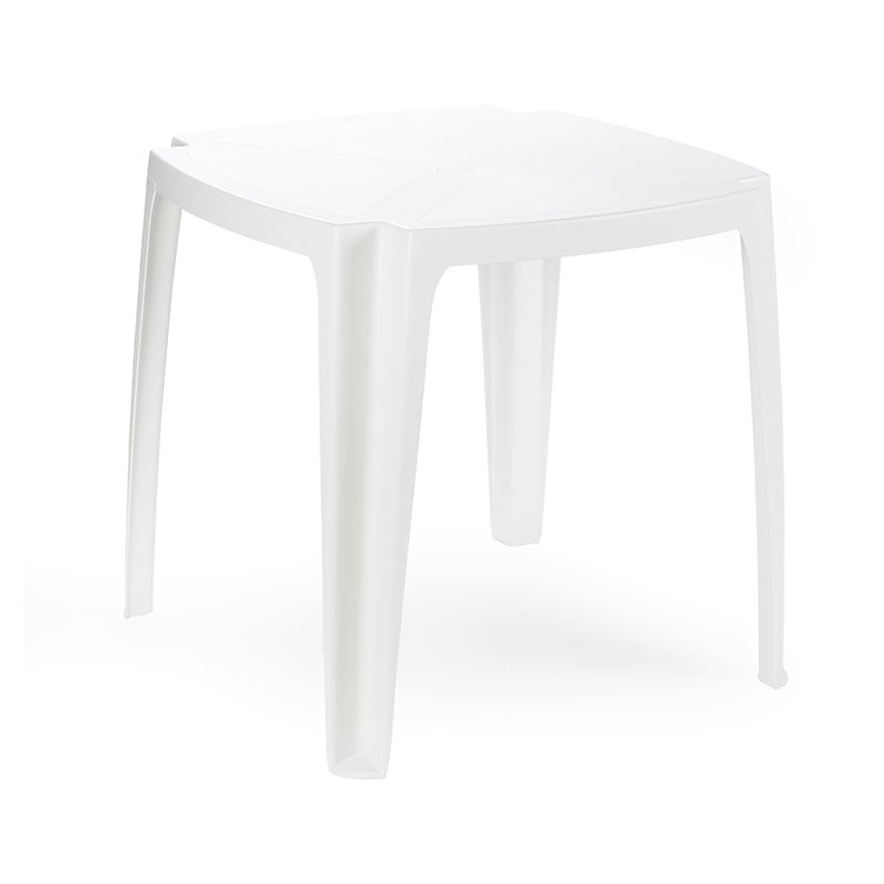 Progarden Trädgårdsbord Venezia  Vit, Plast