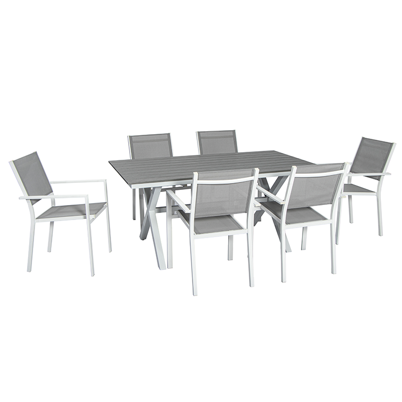Wiksbo Matgrupp  Grankulla Aluminiumram Med Polywoodskiva