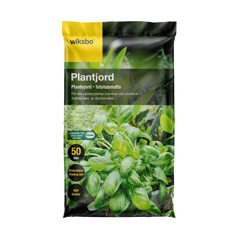 Wiksbo Plantjord Krav 50l  50 Liter