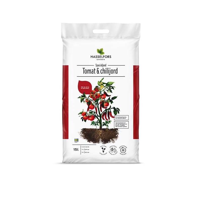 Hasselfors Garden Tomat & Chilijord 15l Hasselfors 15 Liter