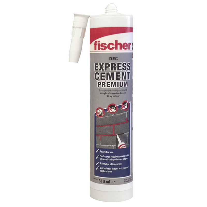 Fischer Fischer Cement Express Grå 310ml Lagningsmassa