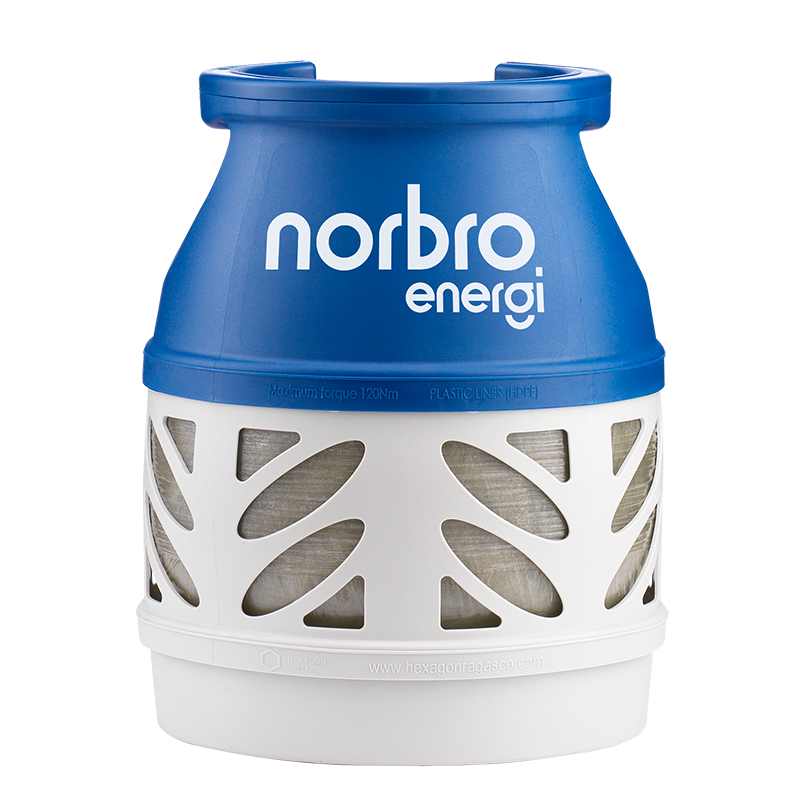 Norbro Energi Tomflaska (exkl Gasol) Norbro Energi Pk5 Komposit, 5kg