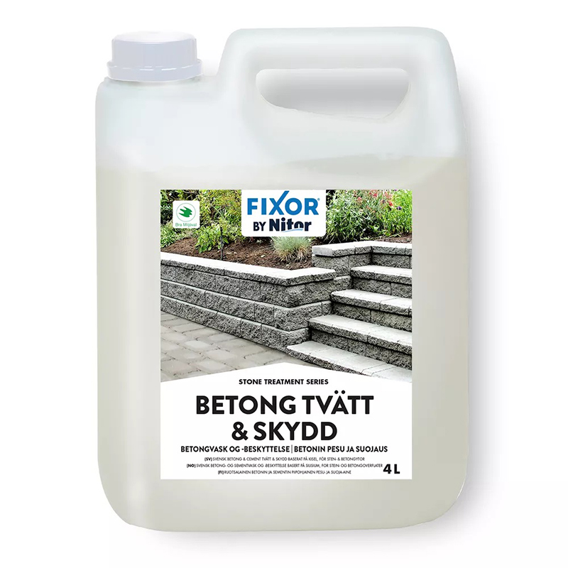 Nitor Betongtvätt Och Skydd  4 L