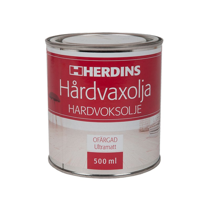 Herdins Hårdvaxolja Ultramatt  500 Ml