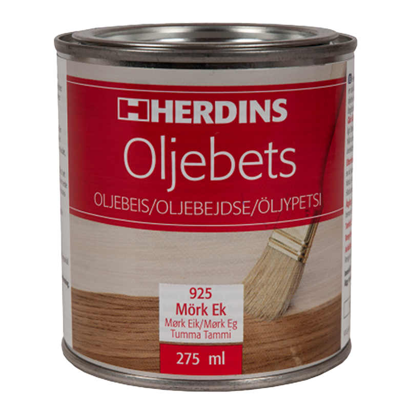 Herdins Oljebets Mörk Ek 275 Ml  925 Mörk Ek