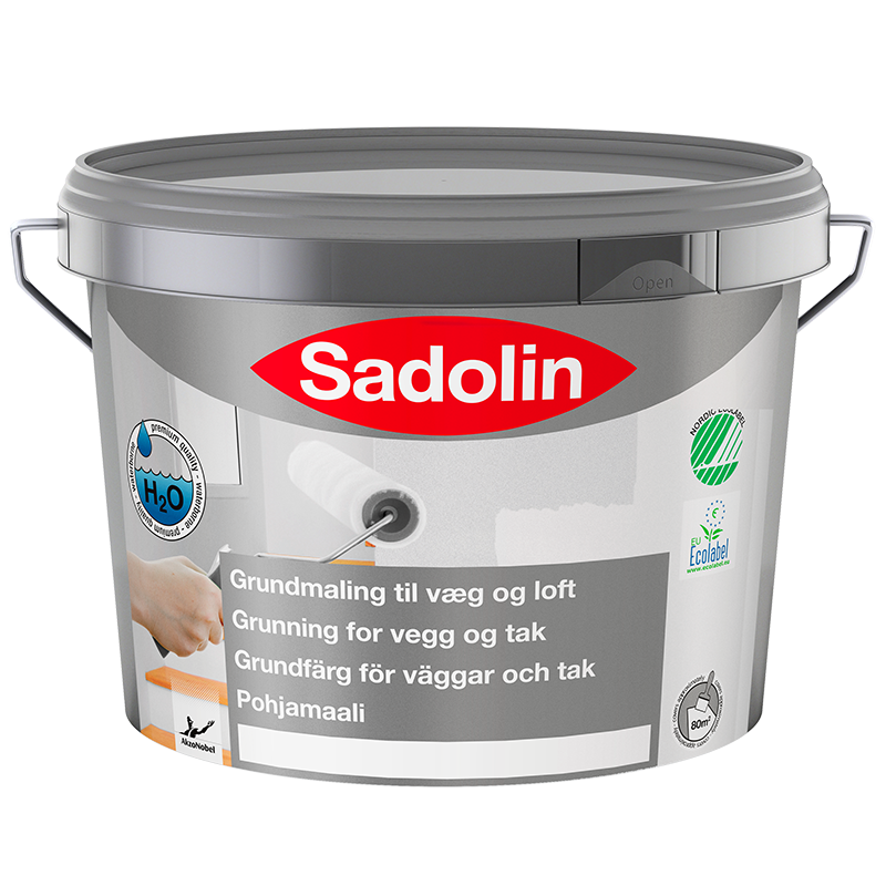 Sadolin Grundfärg Vägg/tak Helmatt  5 L