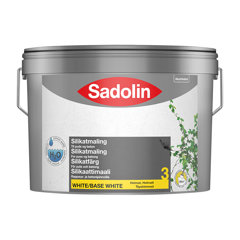 Sadolin Silikatfärg 3 Helmatt  5 L