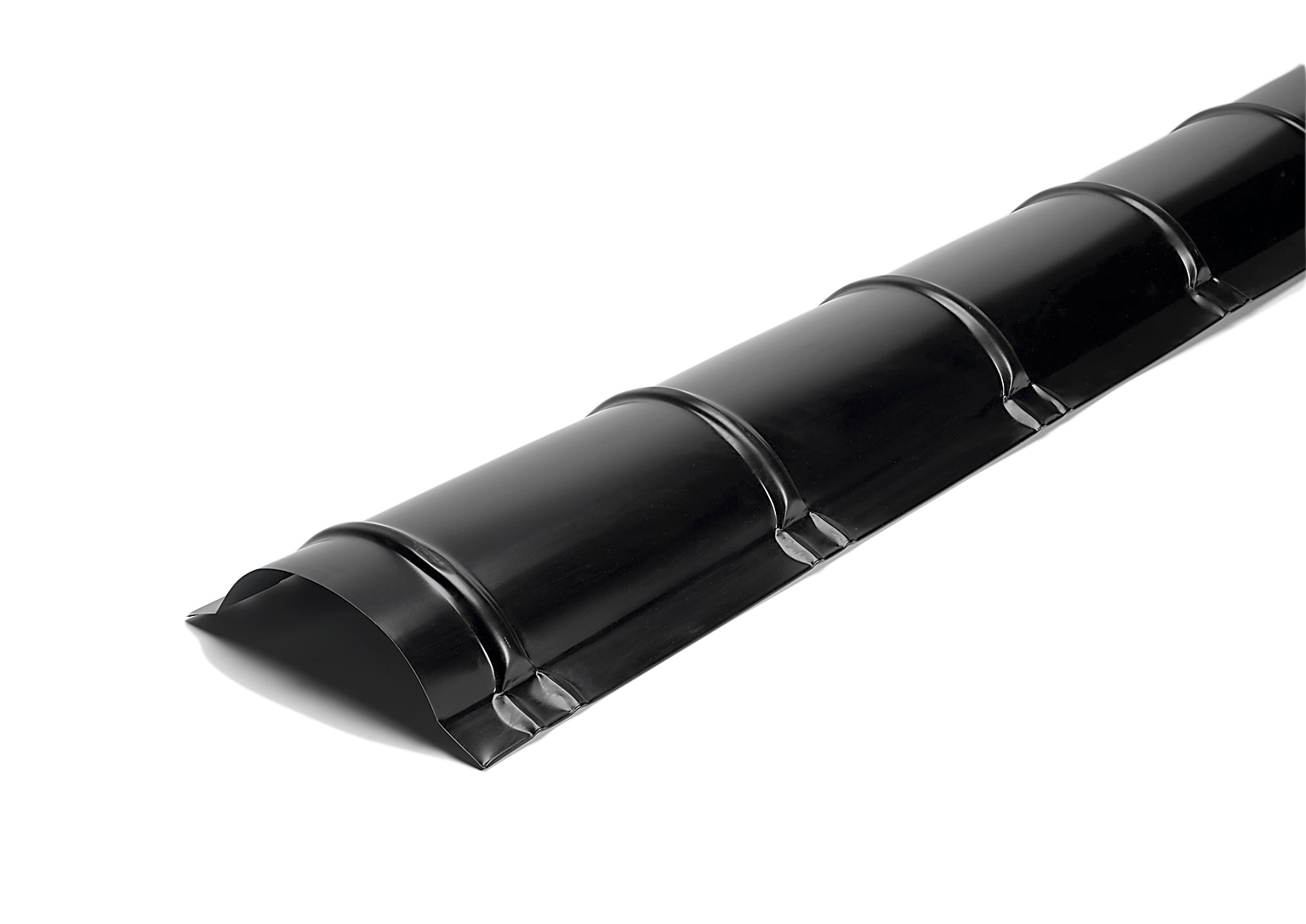 Takpanneplåt Nock Svart, 2000mm