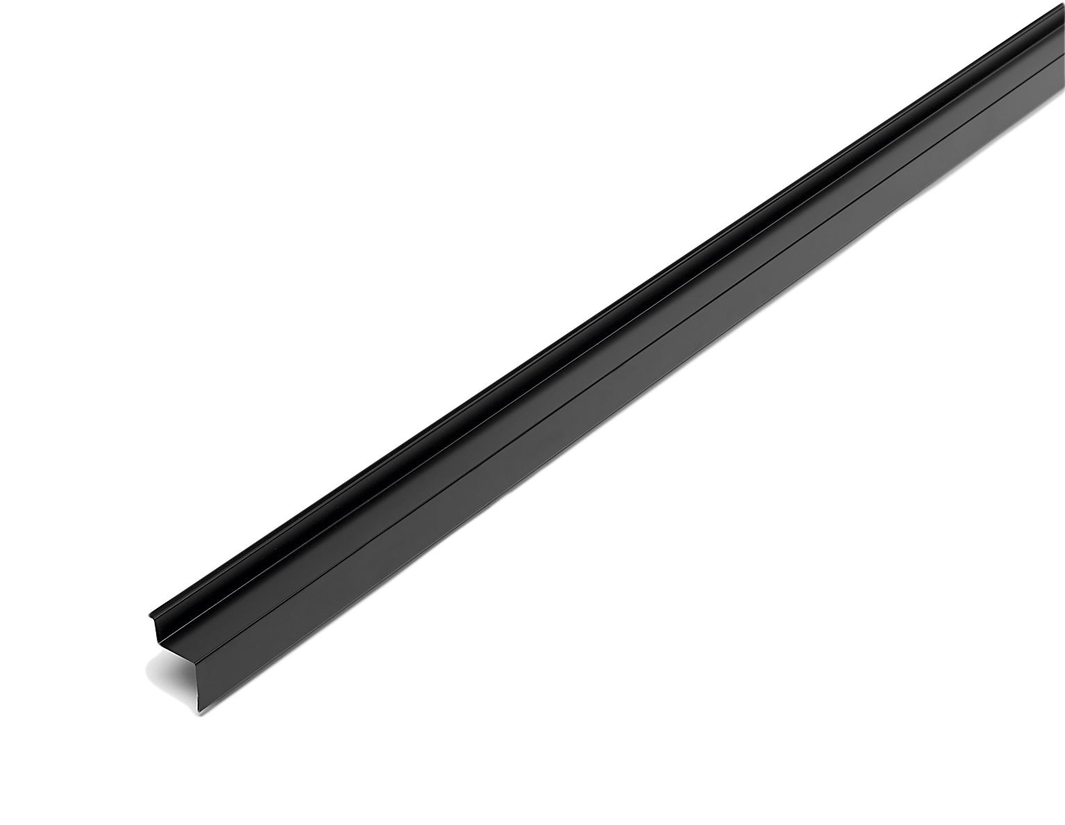 Tröskelbleck 1230mm, Svart