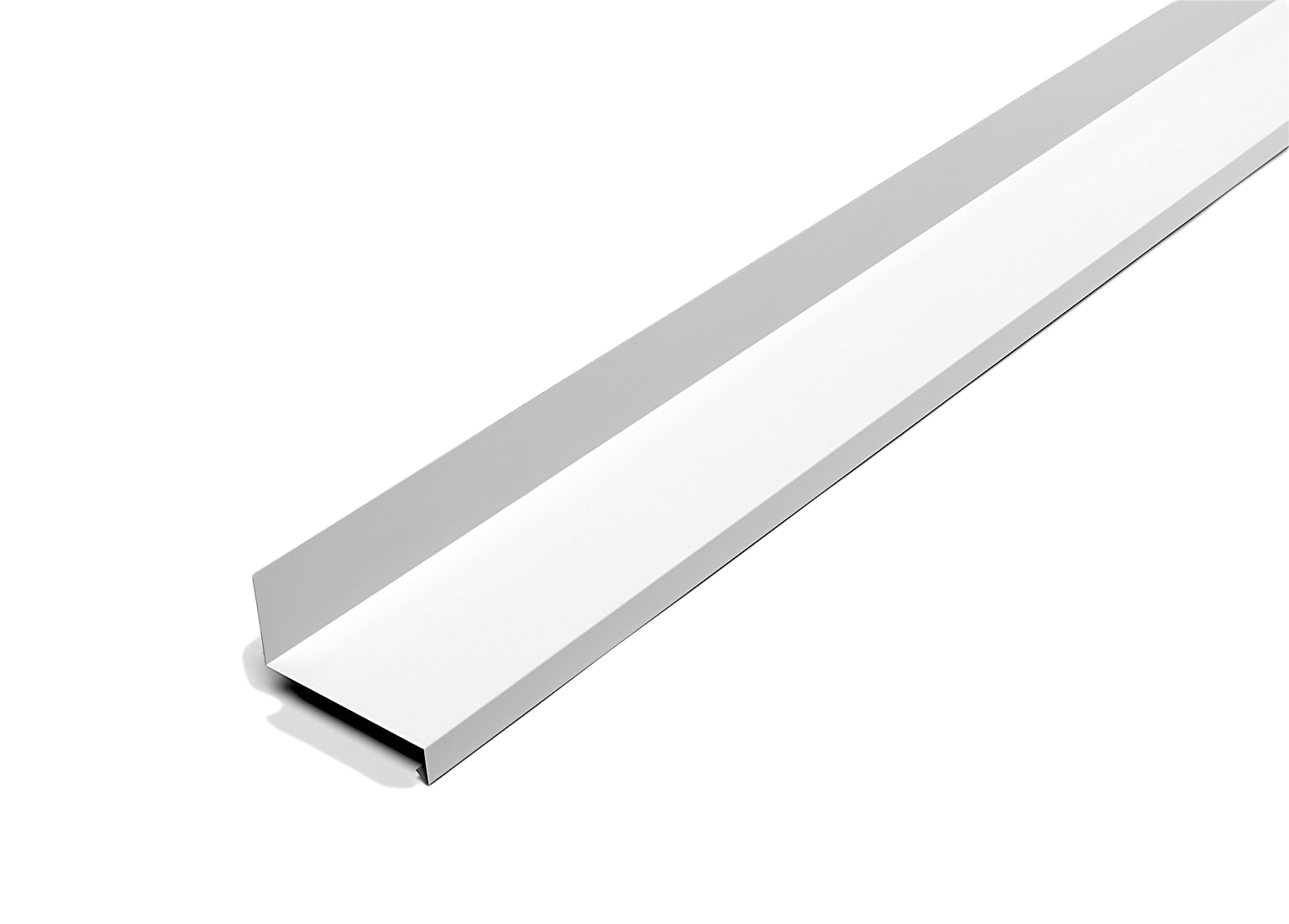 Fönsterbleck - Överbleck Vit 100x2000mm, Vit