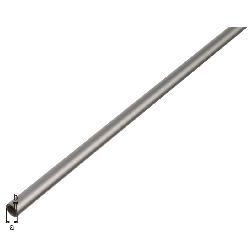 RÖR ALUMINIUM SILVER Ø15X1/1M