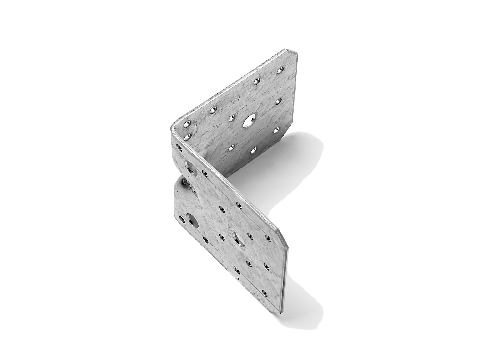 Vinkelbeslag Med Förstärkning 105x105x90x3,0mm, Förstärkt