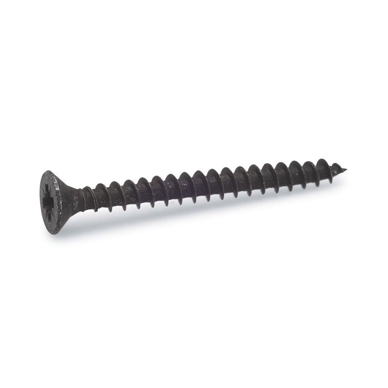 TRÄSKRUV FXH SVART 4X40MM