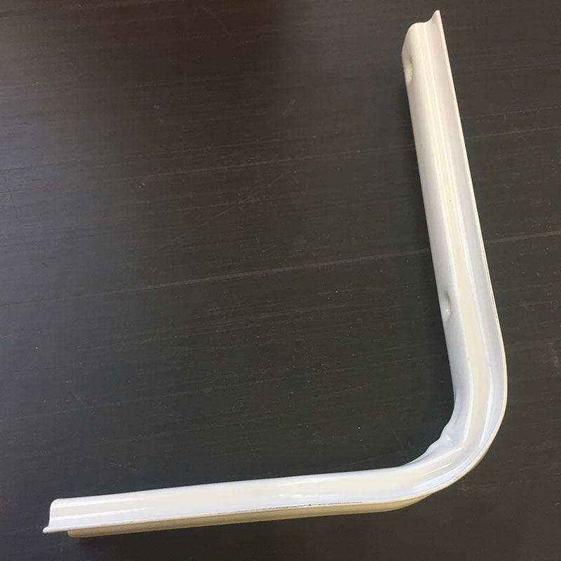 Habo Konsol 6045 Vitlackerat, Profilerat Stål, 125x150 Mm