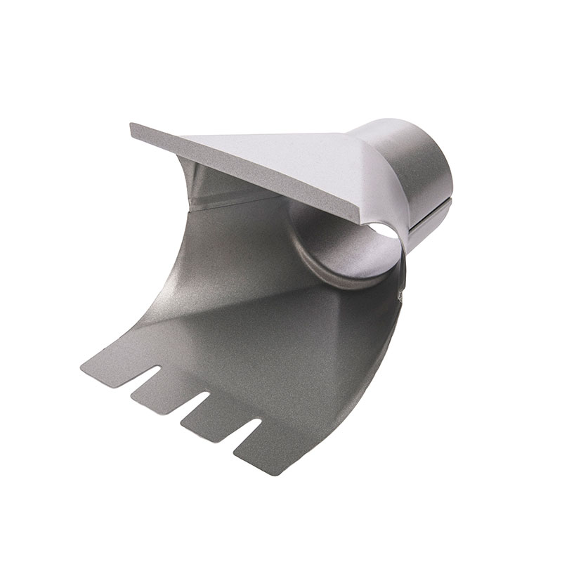 Omvikningskupa Silvermetallic, 125/90mm