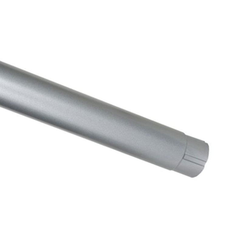 Mellanstycke 1m, Silvermetallic, 90mm