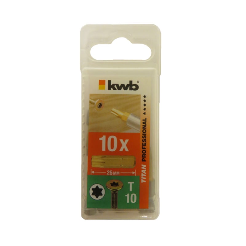 Bits T10 10-pack, Plastbox