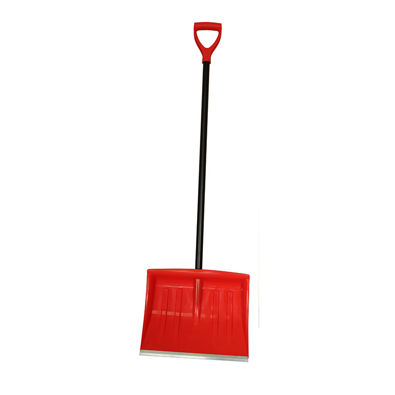 Snöskyffel 40 Cm X 130 Cm, 100 % Ny Plast, Fryssäker, Aluminiumkant