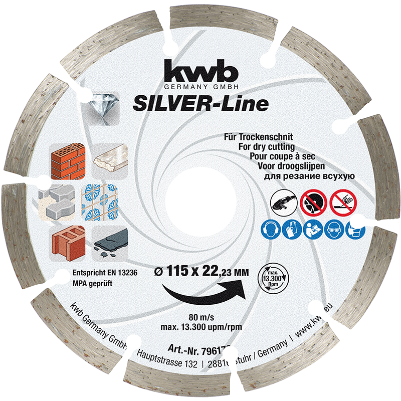 Kwb Diamantkapskiva 7,0x2,5 Mm Kwb 115mm