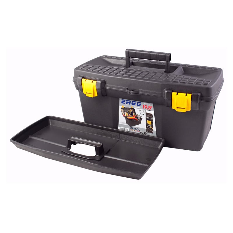 Verktygslåda Sorteringsfack, Tråg, 480x260x225mm Utgående