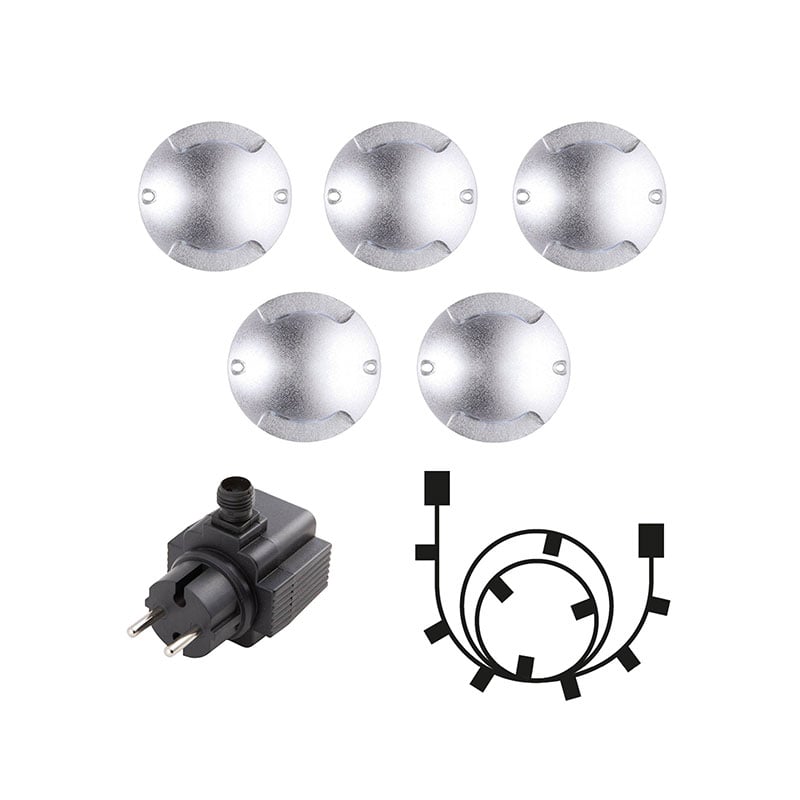 Lightson Vägg- Och Terrasslampa Zenit Duo 5-pack Lightson 5-pack, 3000k, 0.5w, Led