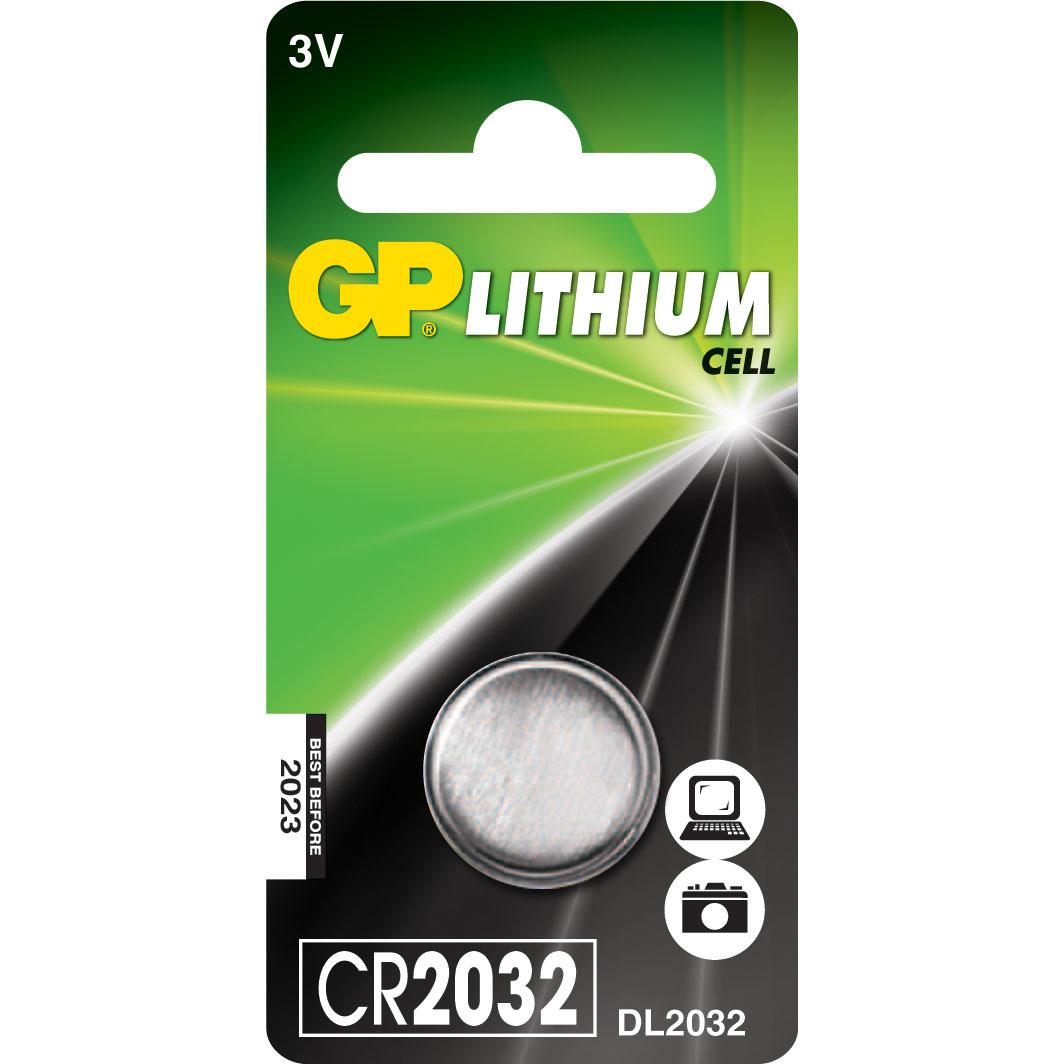 Billiga Batteri GP Lithium CR2032 online på nätet