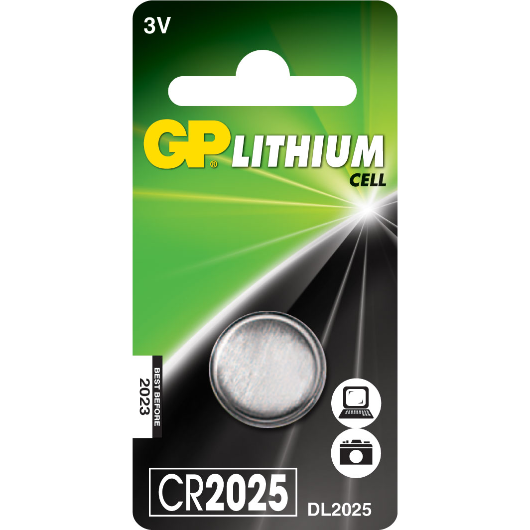 Billiga Batteri GP Lithium CR2025 online på nätet